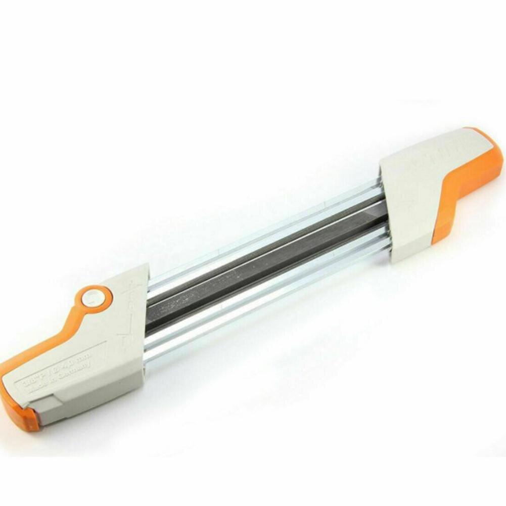 2 In 1 Metal Easy Chainsaw Chain File Sharpener 3/8 Inch P 4.0mm Replace For Stihl Chain