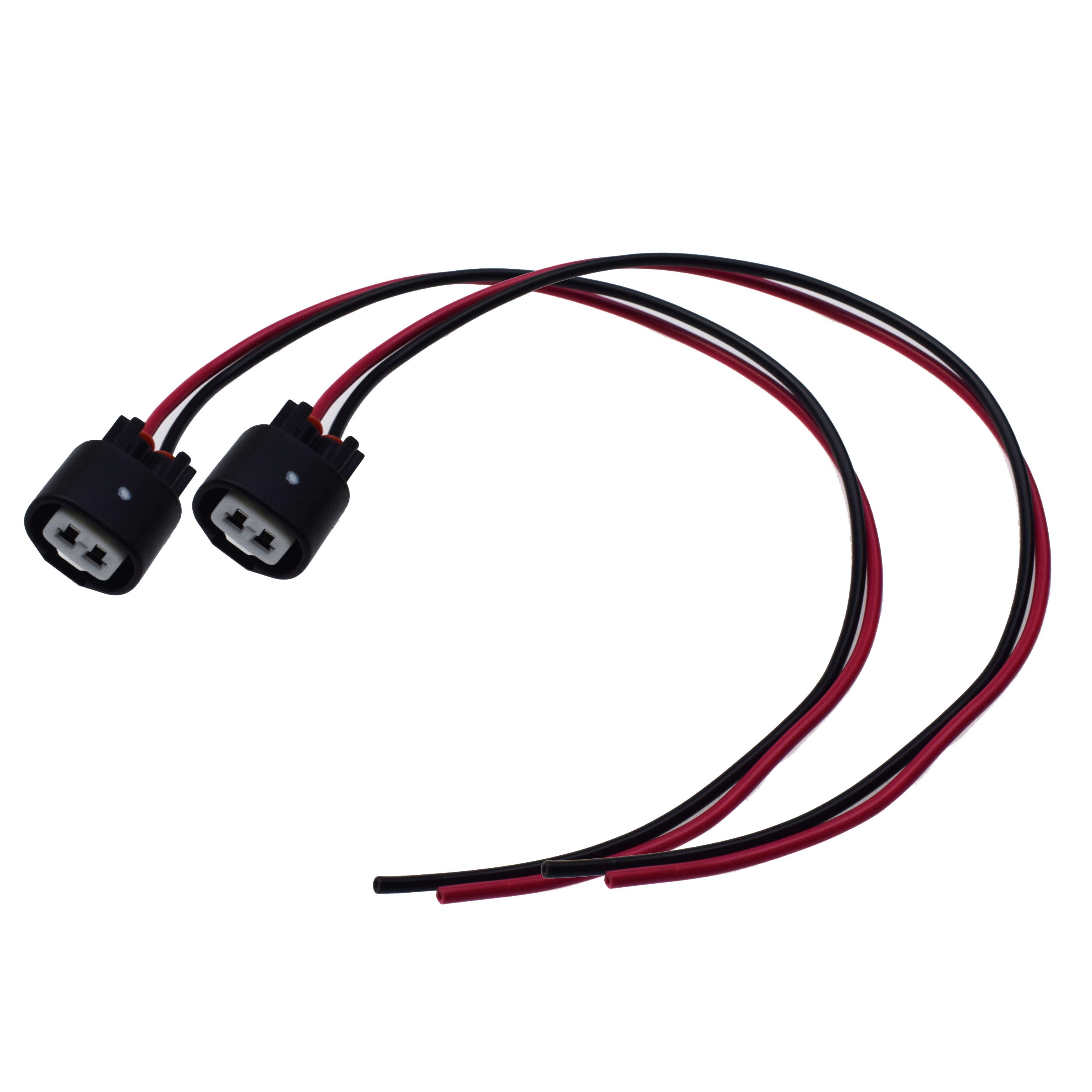 ISANCE ABS Wheel Speed Sensor Wiring Harness Connector Plug Pigtail 2 Wires 2 Pins 2-way For Toyota Lexus Scion OE: 8951608020: 2 pieces