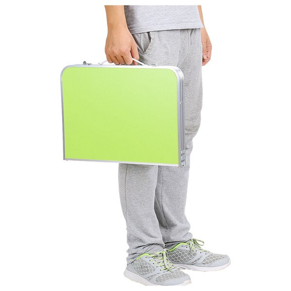 Sammenklappeligt computerbord multifunktionelt lys foldbart bord sovesal seng notesbog lille skrivebord picnicbord bærbar sengebakke