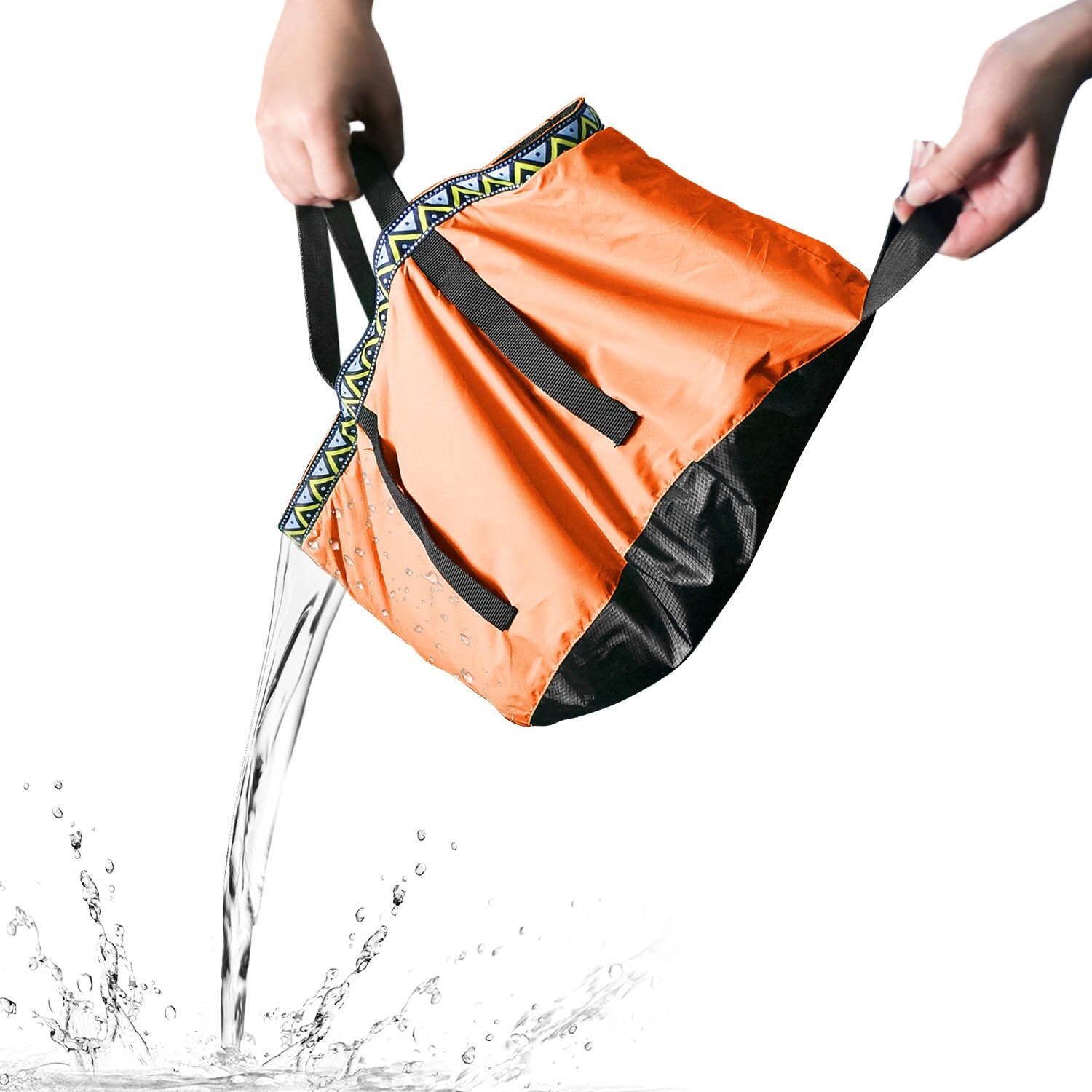 6/8/12L Opvouwbare Draagbare Outdoor Reizen Opvouwbaar Opvouwbare Camping Wastafel Wastafel Emmer Spoelbak Wassen Zak Voet bad Emmer
