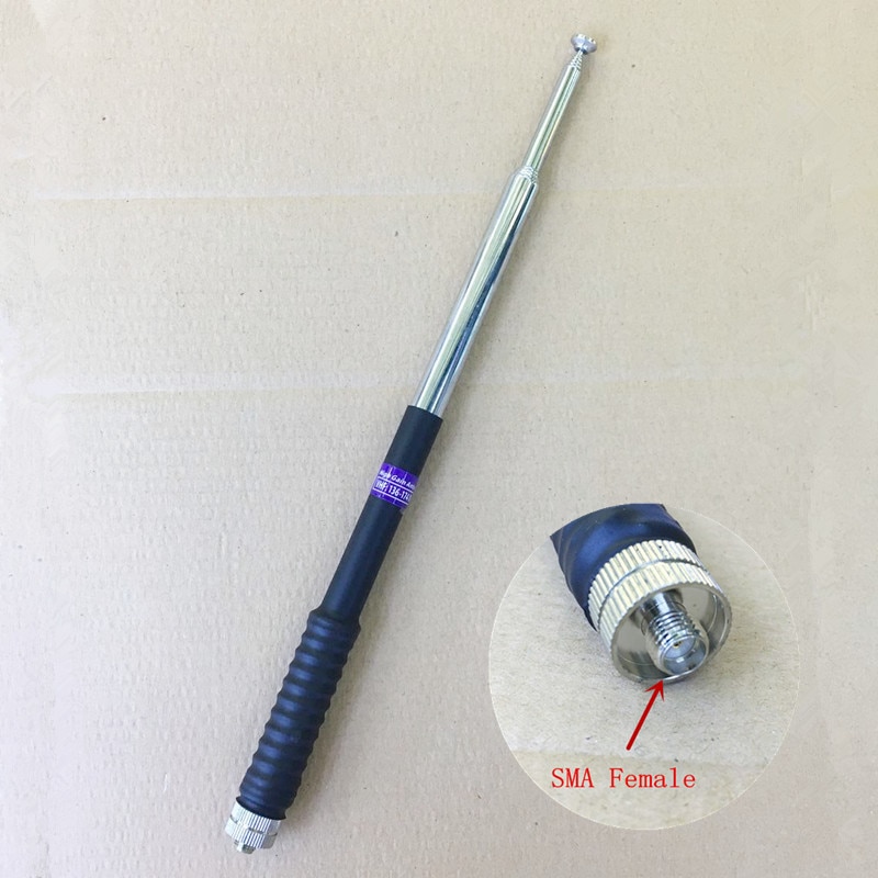Antenne à Gain élevé du télescope VHF 136-174 mhz pour le talkie-walkie de Kenwood TK2107 TK2207 TK2207G etc.