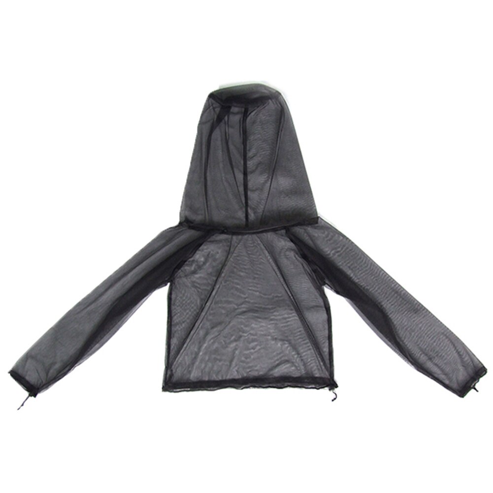 Chaqueta antimosquitos de malla de pesca, trajes con capucha de malla, chaqueta protectora contra insectos, pantalones, guantes