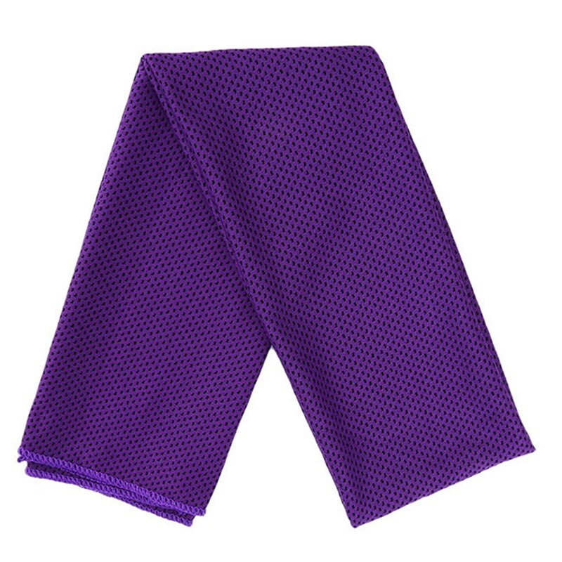 Car Towel Cool Towel Ice Cold Enduring Running Jogging Gym Chilly Instant Cooling Outdoor Sports Towel Swimming Towels Summer: PURPLE