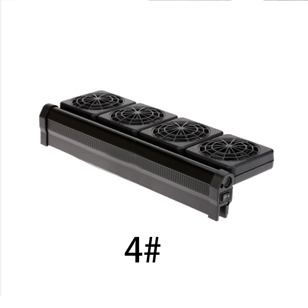Fisch Panzer Fans Aquarium Zubehör Aquarium Panzer Kühlung Fansfans Für Aquarium Korallenriff Fisch Panzer2Kontrolle Weisen Temperatur: A / uns