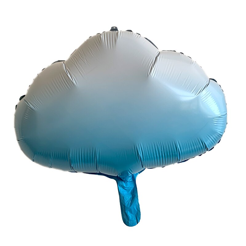 1Pcs Cartoon Smiling Cloud Foil Balloon Lovely Helium Rainbow Flower Fairy Unicorn Balloon Baby Shower Kids Birthday Party Decor