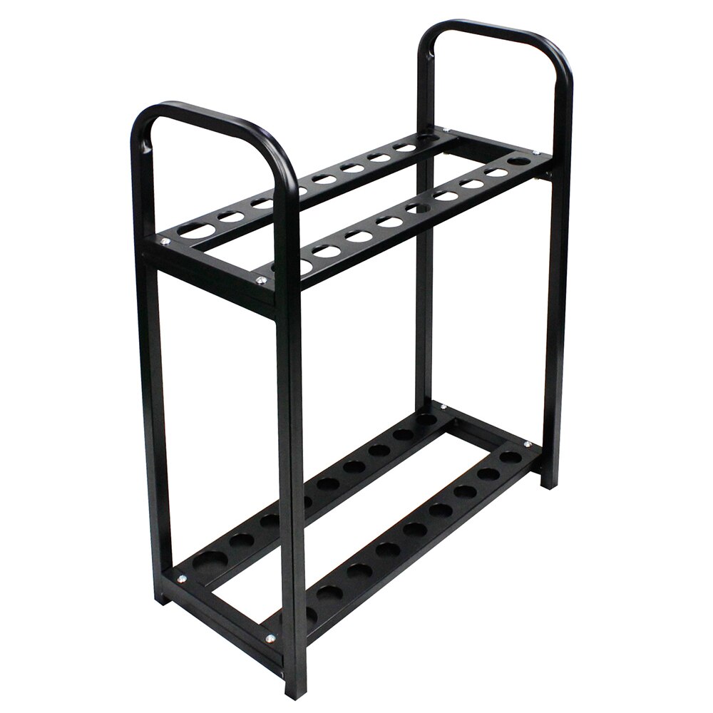 Golf Club Display Rack Metal Shelf Organizer Stand 18 Slot Holder Supplies: Default Title