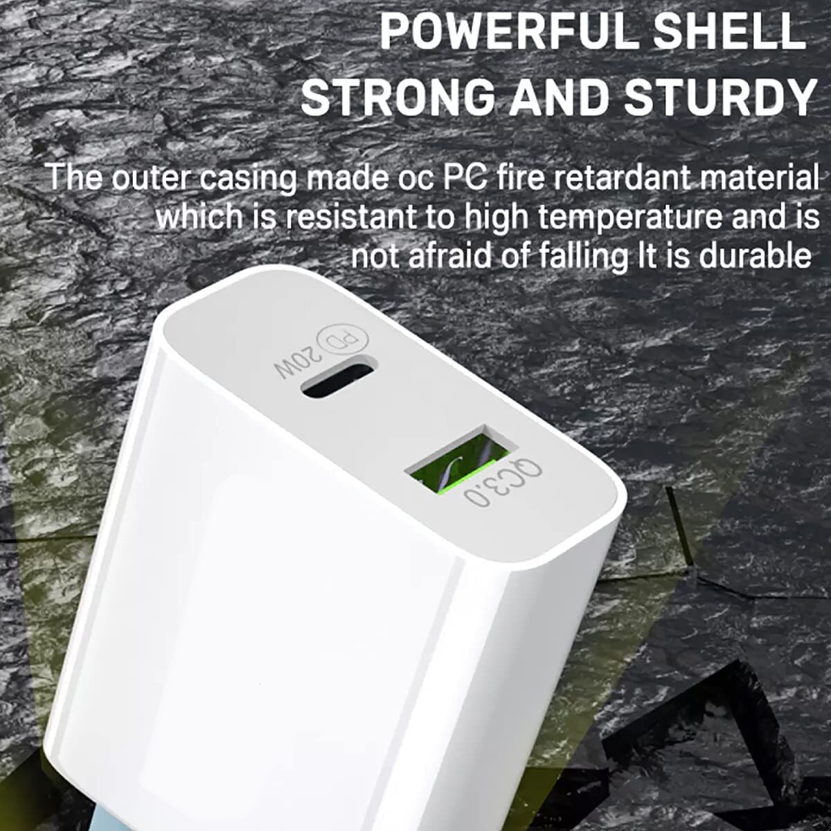 Fast Charge Charger Dual USB Port Quick Charge EU Plug for Apple iPhone 13 Pro Max 12 11 Samsung Galaxy PD QC 3.0 Phone Adapter