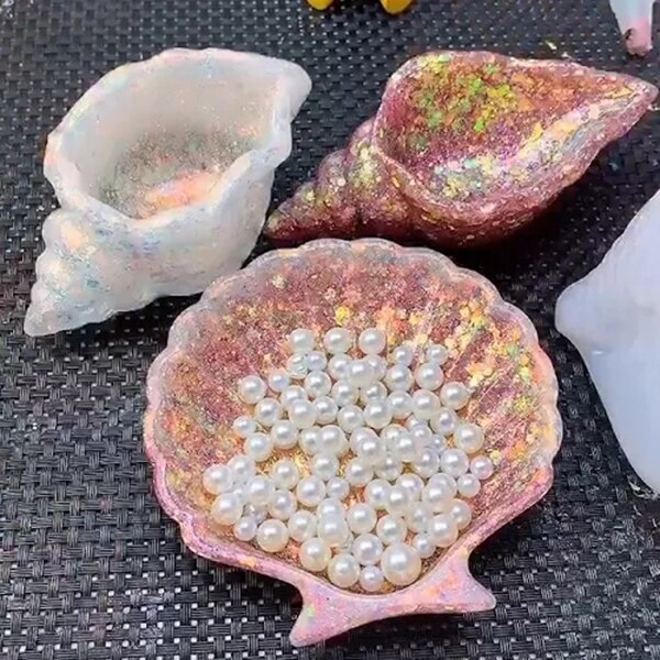 Diy Kristal Hars Mallen Set Siliconen Gieten Mallen Crystal Sieraden Mold Set Voor Beginners