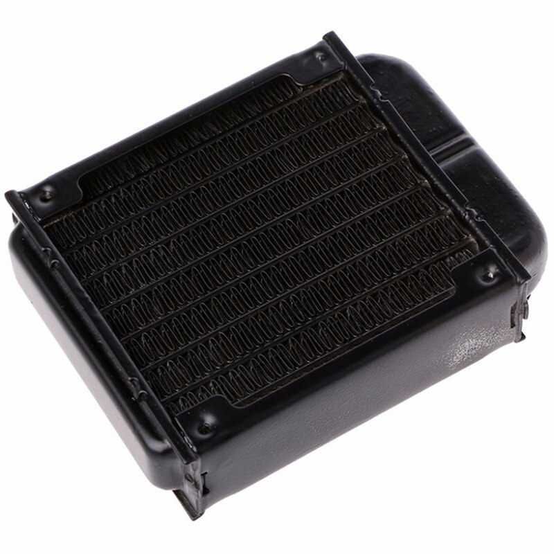 1 Pc 120Mm Aluminum Computer Radiator Water Cooler Cooling For Cpu Gpu Vga Ram Heatsink Exchanger Liquid Cooler: Default Title