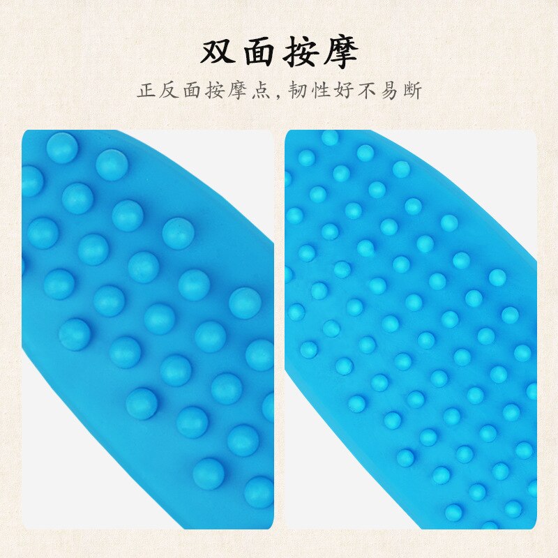 Clapper Meridian Shoot Health Beat Tapping Back Silicone Knock Body Hammer Fitness Massage Stick Pat Massager Care Tools