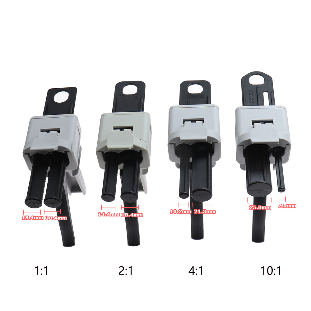 50 ml Twee Componenten AB Epoxy Kit Lijmpistool 1:1 2:1 Applicator Lijm Adhensive Squeeze Gemengde Handmatige Kitpistool Dispenser