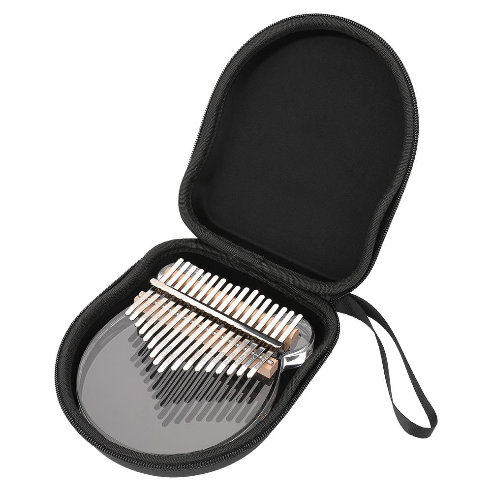 Kalimba met 17 toetsen, acryl duimpiano, transparante duimpiano met stemapparaat, hamertoetsinstrument