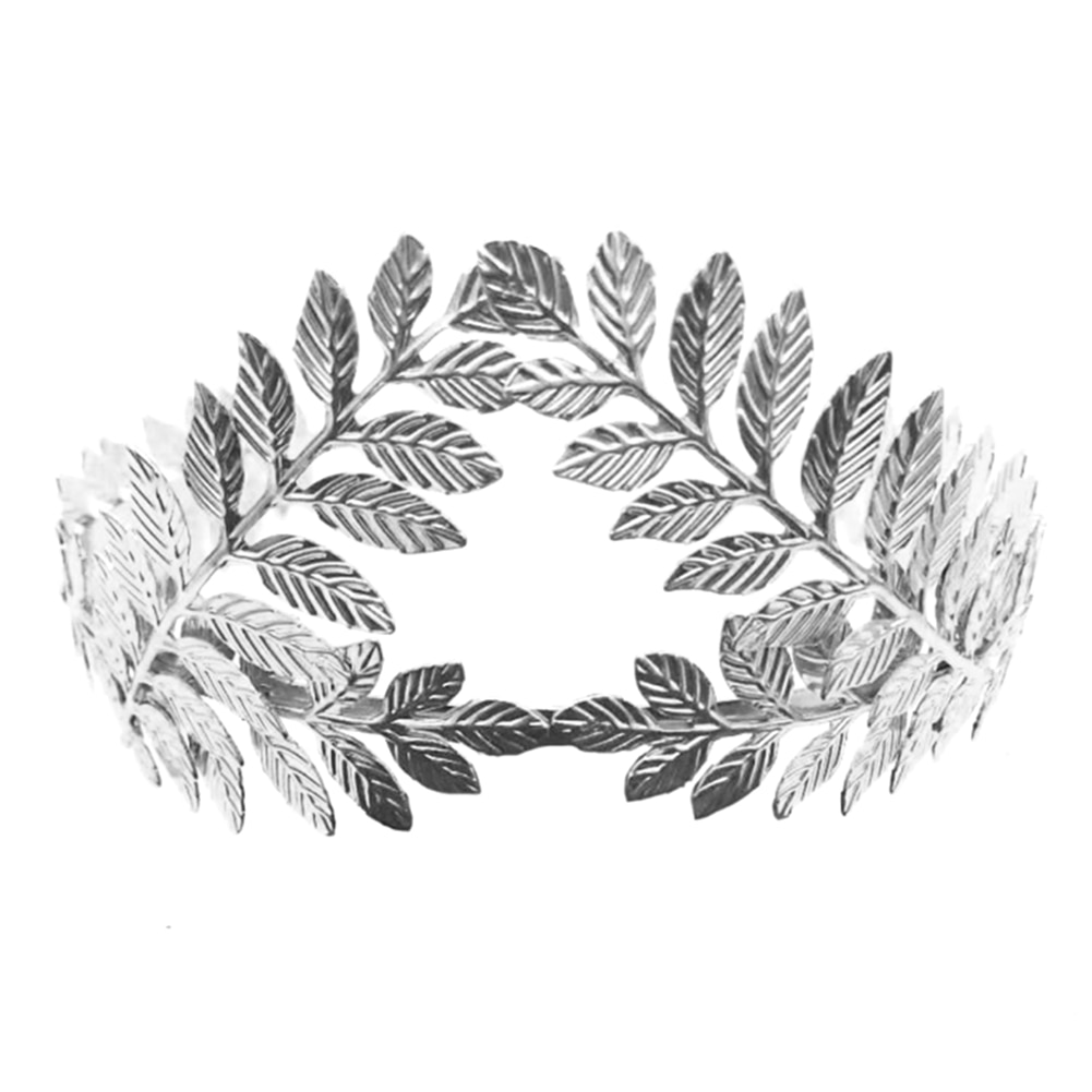 Serre-cheveux en forme de feuille en métal | Accessoires de mariage pour femmes, en forme de fleur, rétro, bandeau de cérémonie léger, couronne de laurier pour filles