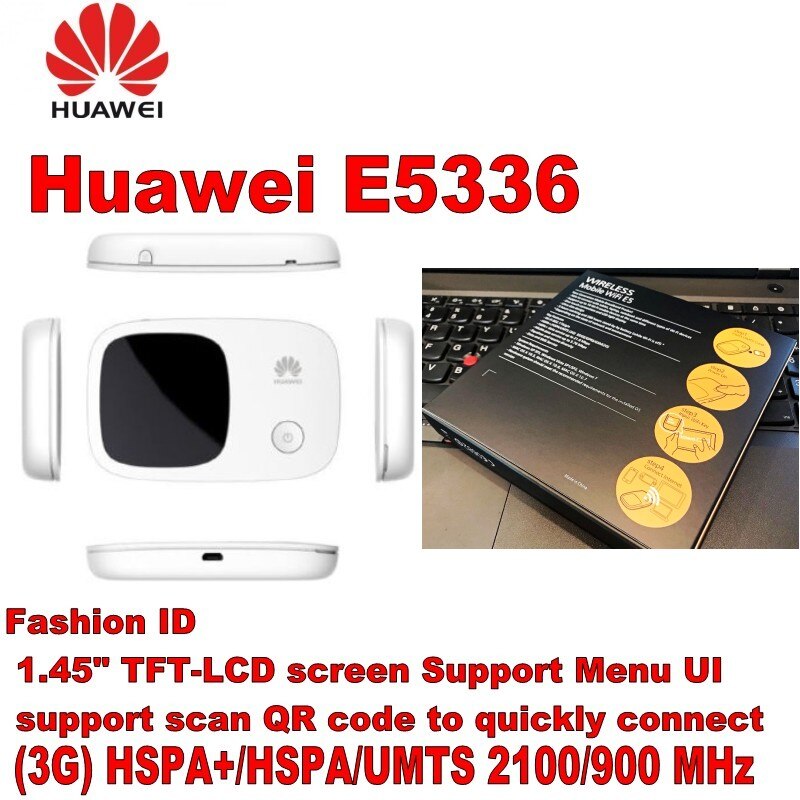 Original Unlocked Huawei E5336 21.6Mbps 3G HSPA+ GSM SIM Card Wireless Router Mini Pocket Mobile Wifi HotspotFree