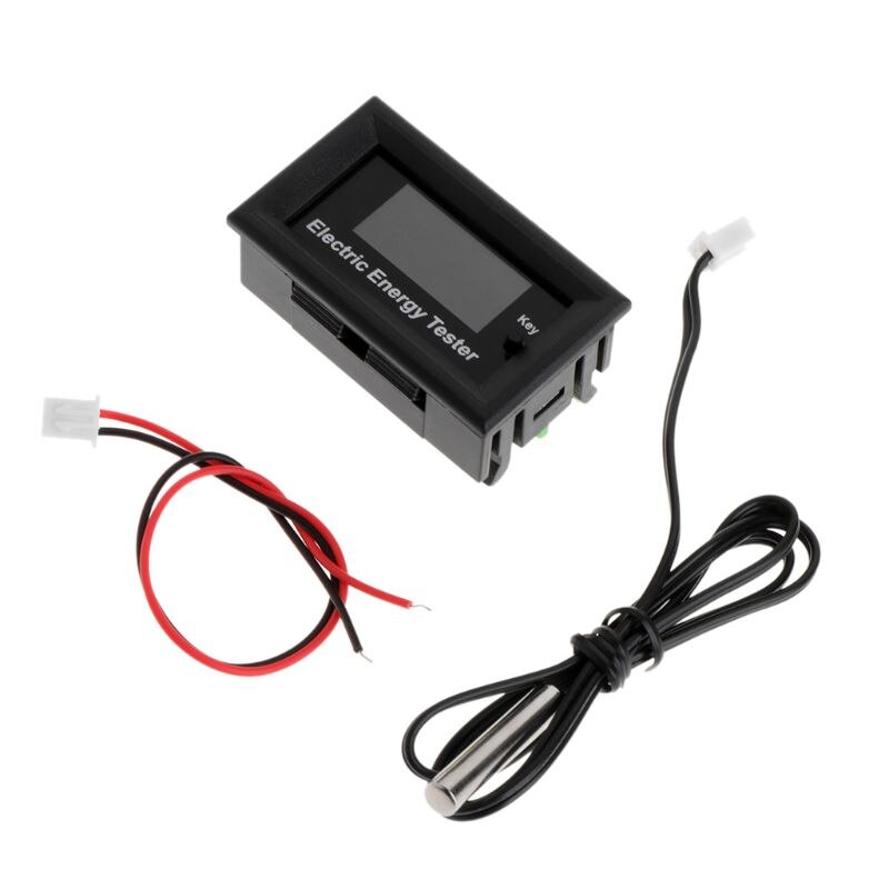 DC 120V 20A Digital DC Voltmeter Current Voltage Meters LCD Energy tester Charger ammeter battery power supply capacity