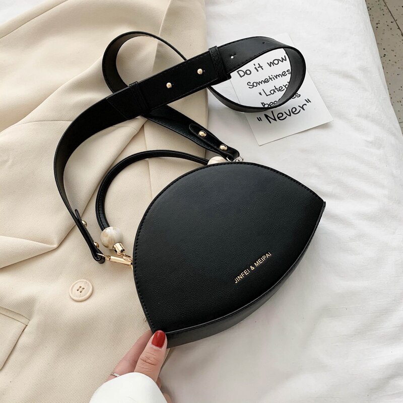 Oval Leder retro Frauen Geldbörsen und Handtaschen lässig Tote Tasche Weibliche Schulter Tasche Bolsas Neue Tasche Umhängetasche