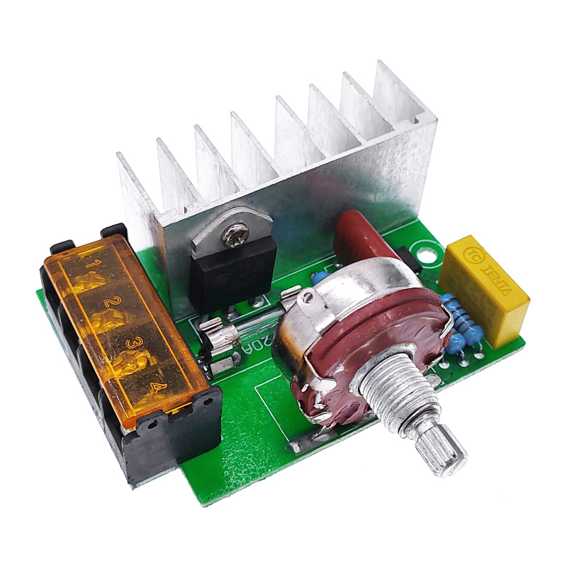 Ac Voltage Regulator 220V Motor Speed Controller Pwm Controle Scr 4000W Dimmers Gelijkrichter