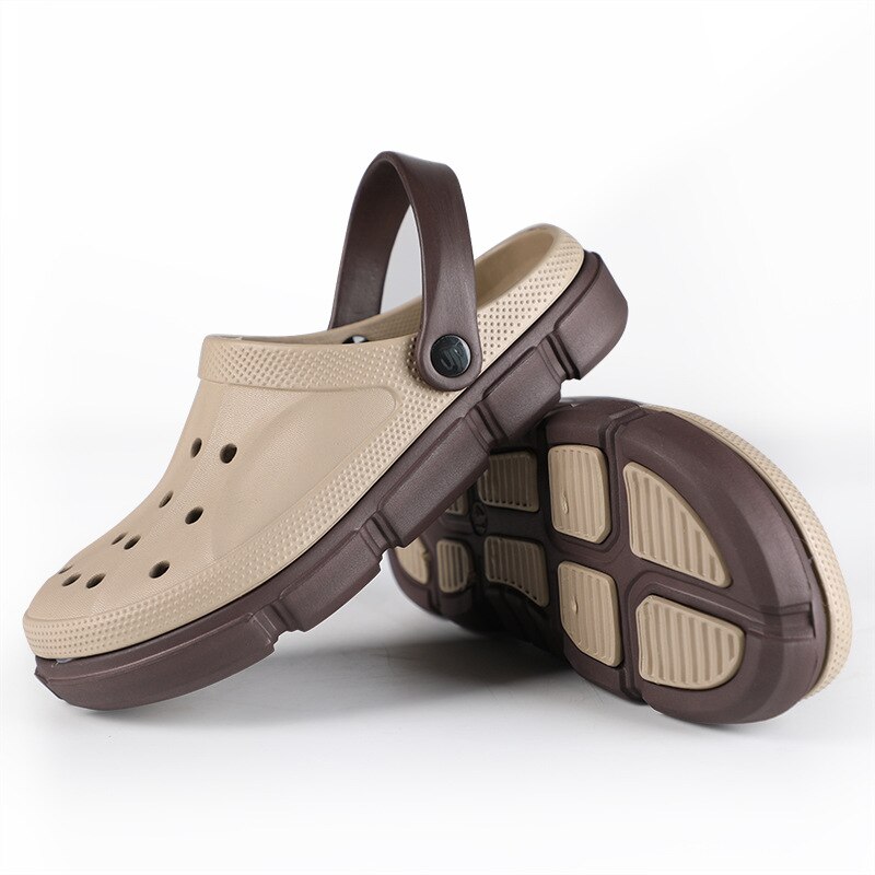 Scarpe da uomo sandali da uomo sandali da uomo scarpe estive ccrocc sandali da giardino da spiaggia all'aperto pantofole da casa scarpe moda antiscivolo