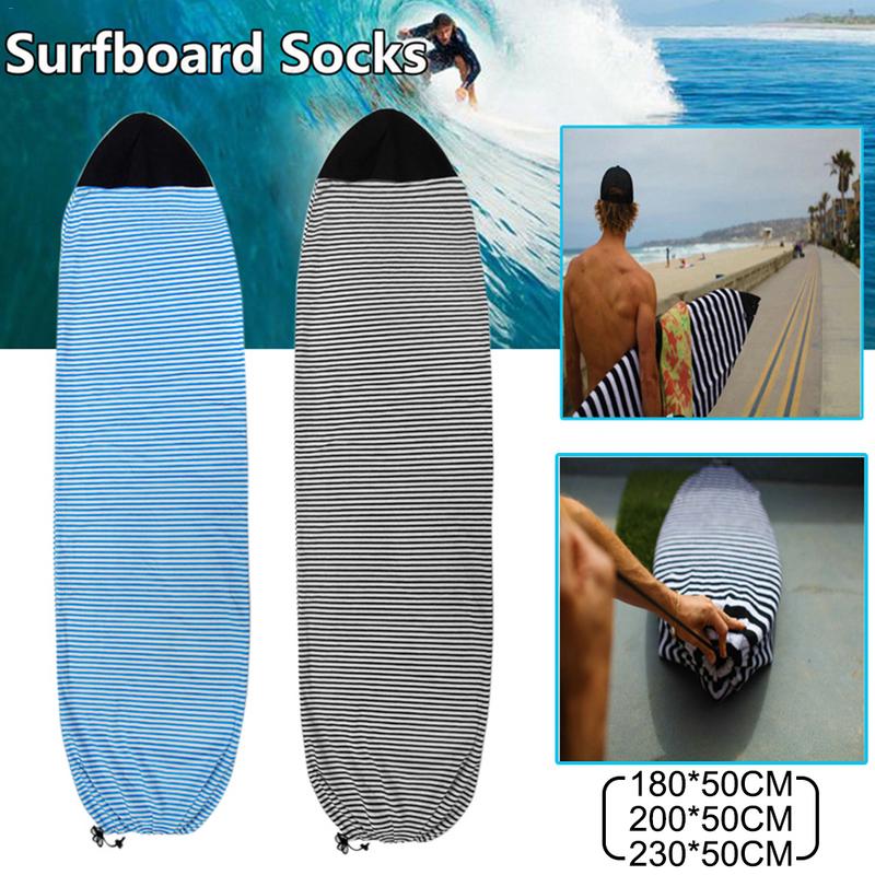 Surfbræt sokker dækker 6.3/ 6.6/7 '' surfbræt beskyttende taske opbevaringsetui vandsport til shortboard funboard surfing sport