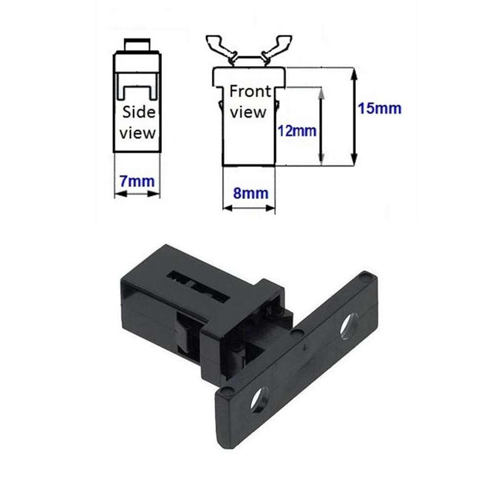 5 Stks/set Prullenbak Plastic Lock Zelfsluitende Deur Schakelaar Vervanging Vangen Compatibel Touch Deksel Klink Reparatie Clip Thuis levert