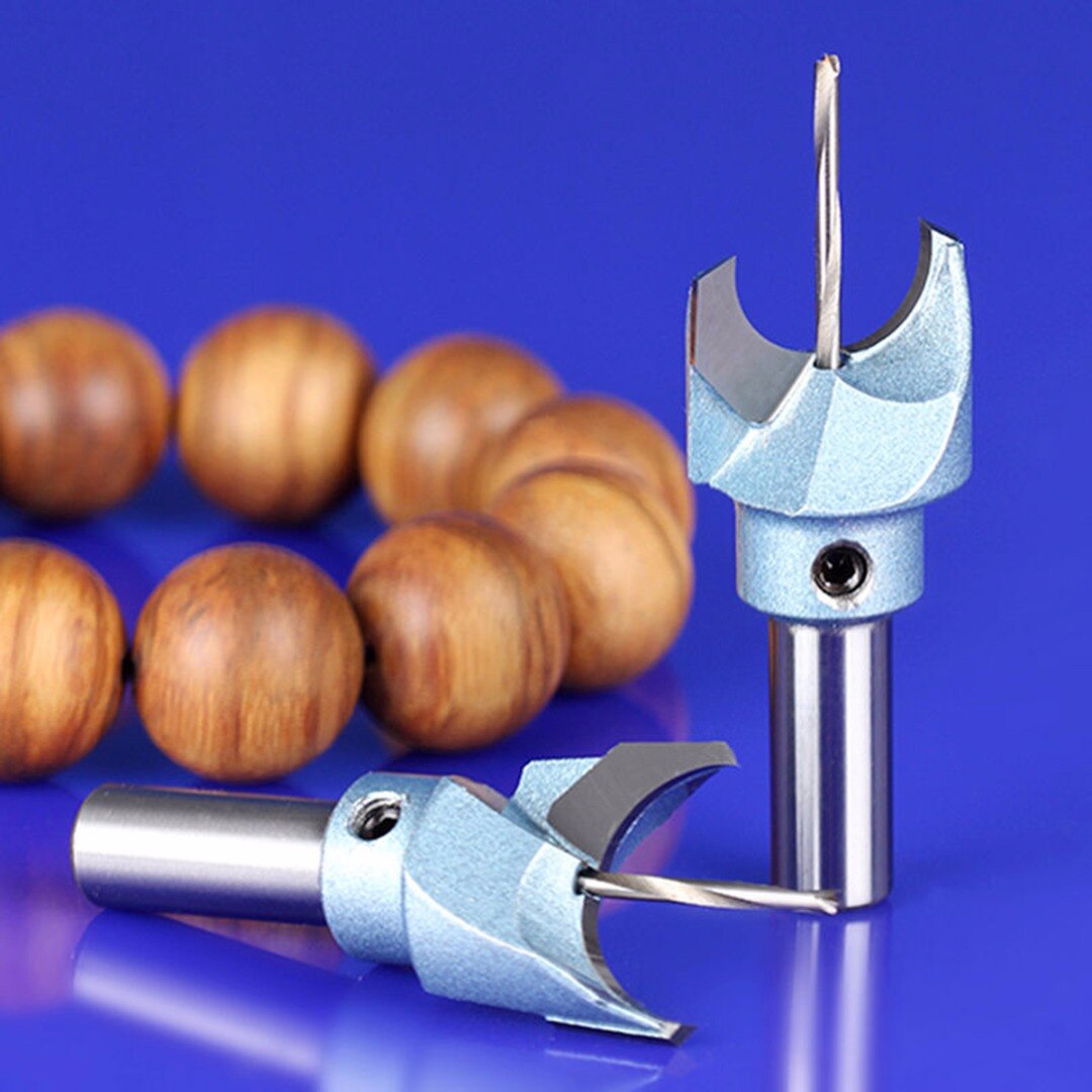 6mm-30mm Frees Frees Boeddha Kralen Ball Mes Houtbewerking Gereedschappen 10mm Schacht Houten Kralen boor Voor Fresas Para CNC