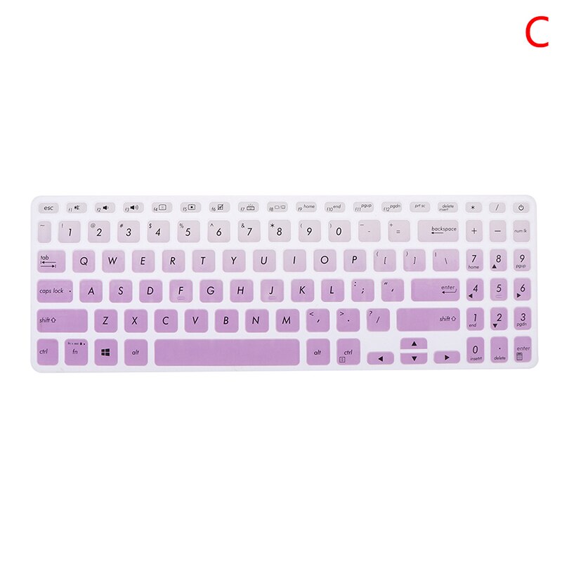 15.6 Inch Notebook Laptop Keyboard Cover Protector Skin Voor Asus S15 S5300U: C