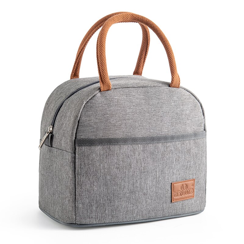 Tote Familie Reise Picknick Trinken Obst Lebensmittel Frische Thermische Isolierte Frauen Männer Kühler Bento Lunch Box Tasche: Style 8