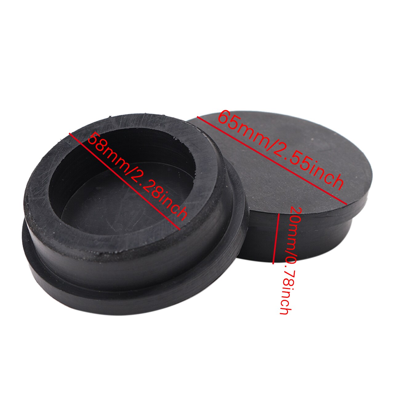 For Jeep Wrangler JL Car Chassis Frame Removable Rubber Dust Plugs Cover Tailgate Rear Door Waterproof Girder Hole