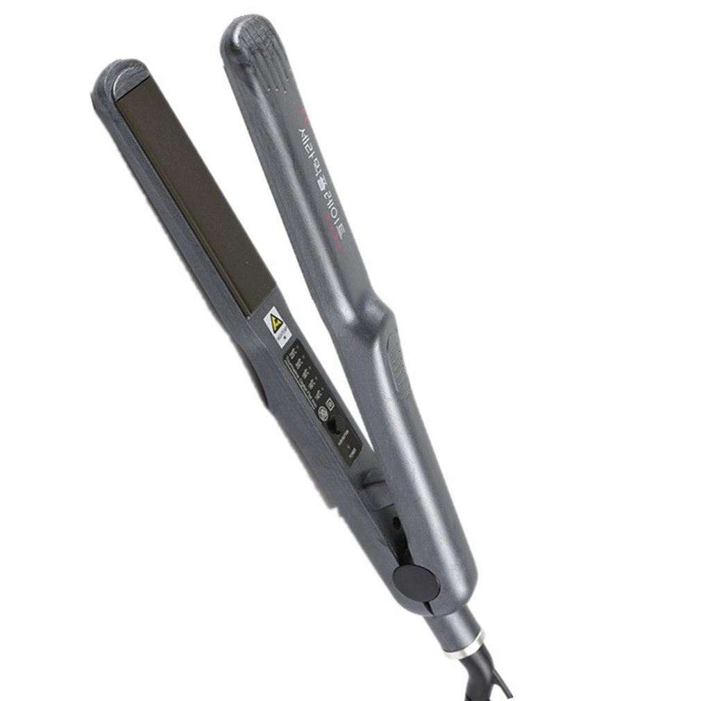 Peluquería Nano titanio pelo liso maíz contrachapado pinza de pelo recto maíz debe estar dentro esponjoso recto