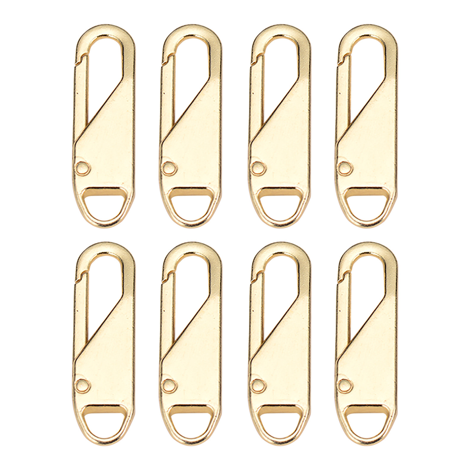 8PCS Universal Detachable Zipper Puller Metal Rubber Zipper For Bags And Clothes Zipper Sliders Diy Sewing Craft Sewing Kits