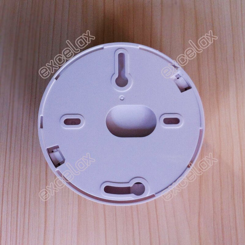 Standalone Sound LED Smoke Detector Independent DC9V Battery Power Supply Smoke Detection Sensor Ceiling Mount Home office Use