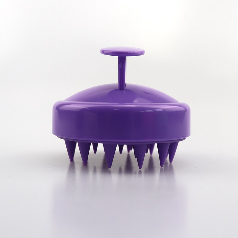 Silikon Haar Kopfhaut Massage Shampoo Pinsel Kopf Akupunkturpunkt Therapie Kamm Gesundheit Pflege Haar Waschen Pinsel