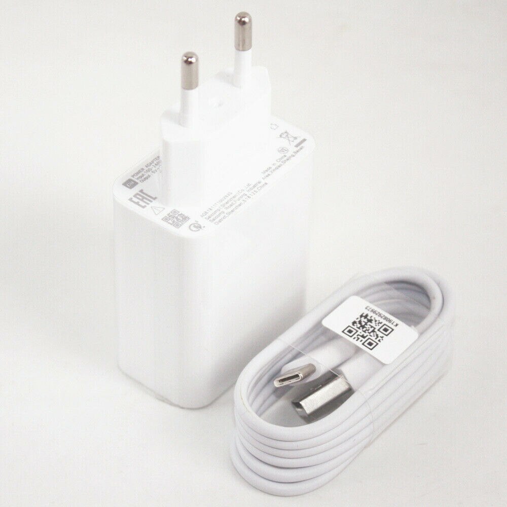 Original xiaomi MDY-10-EL 27w carregador rápido turbo carga ue qc 4.0 adaptador para mi9 9se 9t nota 10 redmi nota 8t k20 k30 pro: EU Adapter set