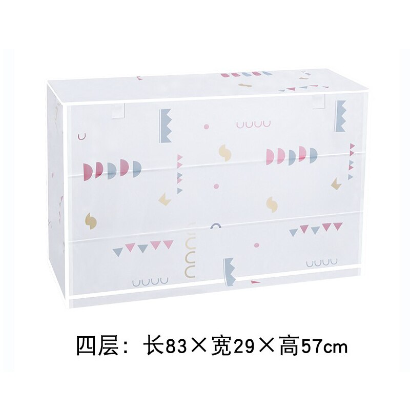 Shoe Rack dust cover multi-layer simple cover household assembly dormitory storage single indoor plastic shoes Rack covers: 83X29X57cm