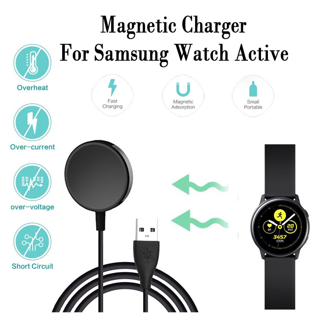 Charging Wallet Wireless Fast Charging Power Dock Charger For Samsung Galaxy Watch Active 2 Aufladen
