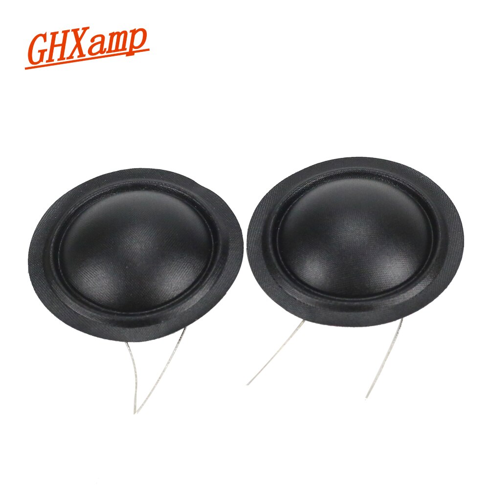 GHXAMP 25.4mm 25.5mm Tweeters Spreekspoel 1 inch 6OHM 8ohm Zijde Membraan Dezelfde Richting KSV Treble DIY 2 STKS