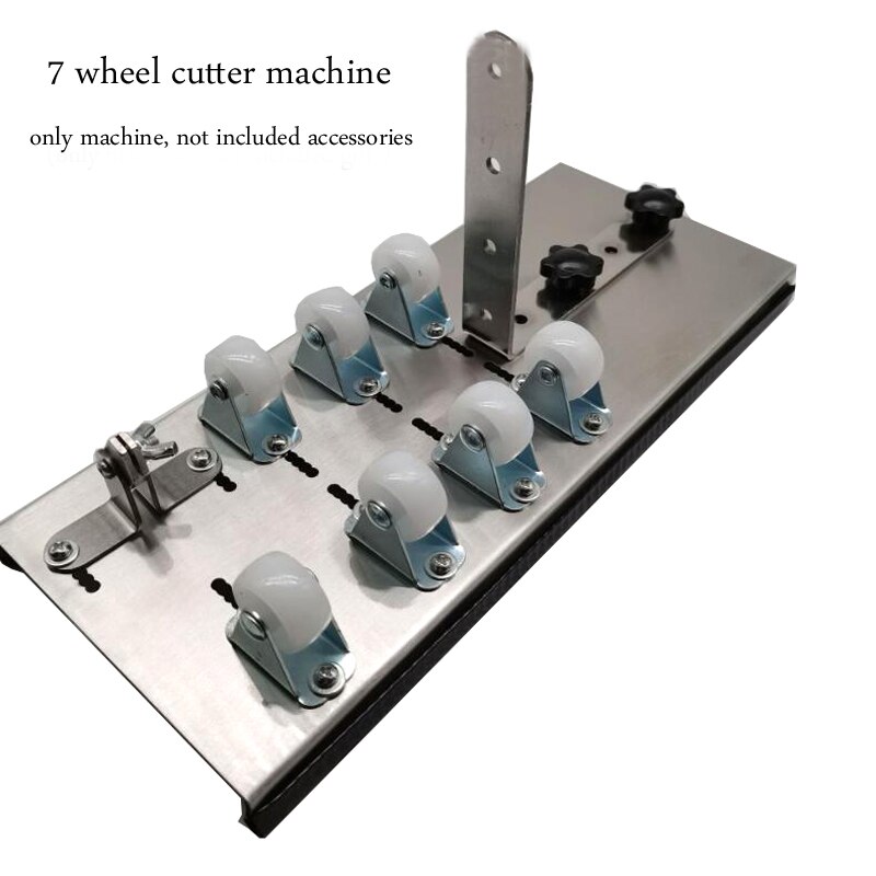 Glass Bottle Cutter Adjustable Sizes Metal Glassbottle Cut Machine Crafting Wine Bottles Decorations Cutting DIY Household Tools: 7 wheel machine