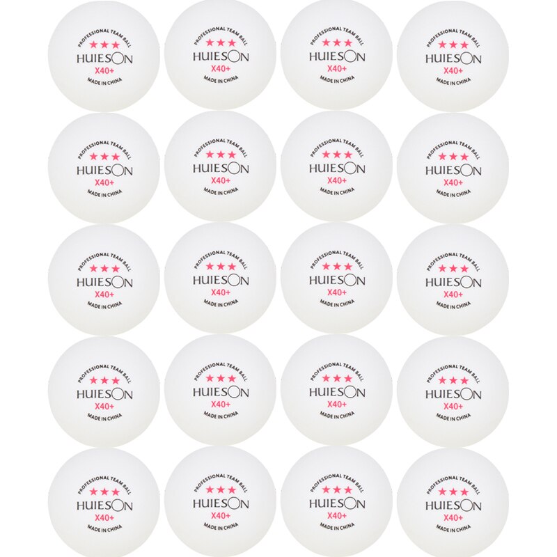 50/100Pcs 3-Star Ping Pong Bal Professionele X40 + Abs 2.8G Tafeltennis Ballen Wit oranje Amateur Geavanceerde Training Team Ballen
