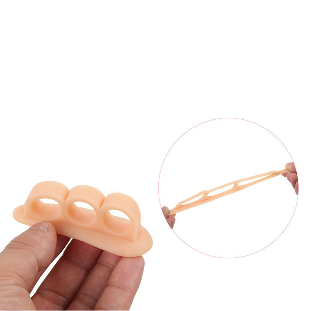 1 Pair Soft Claw Hammer Foot Toe Gel Pads Separator Crest Straightener Stretcher