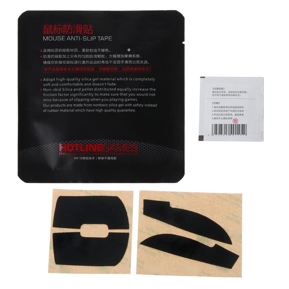 Originele Hotline Games Mouse Skates Side Stickers Zweet Slip Pads Anti-Slip Tape Voor Logitech G Pro Draadloze Muis