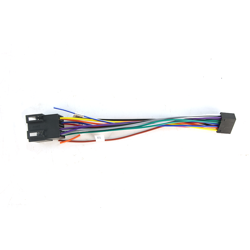 Universal Intelligent 16 Pin ISO Cable Adapt Automotive Wire Multi Line Integration Wiring Harness Car Stereo Radio Media Player