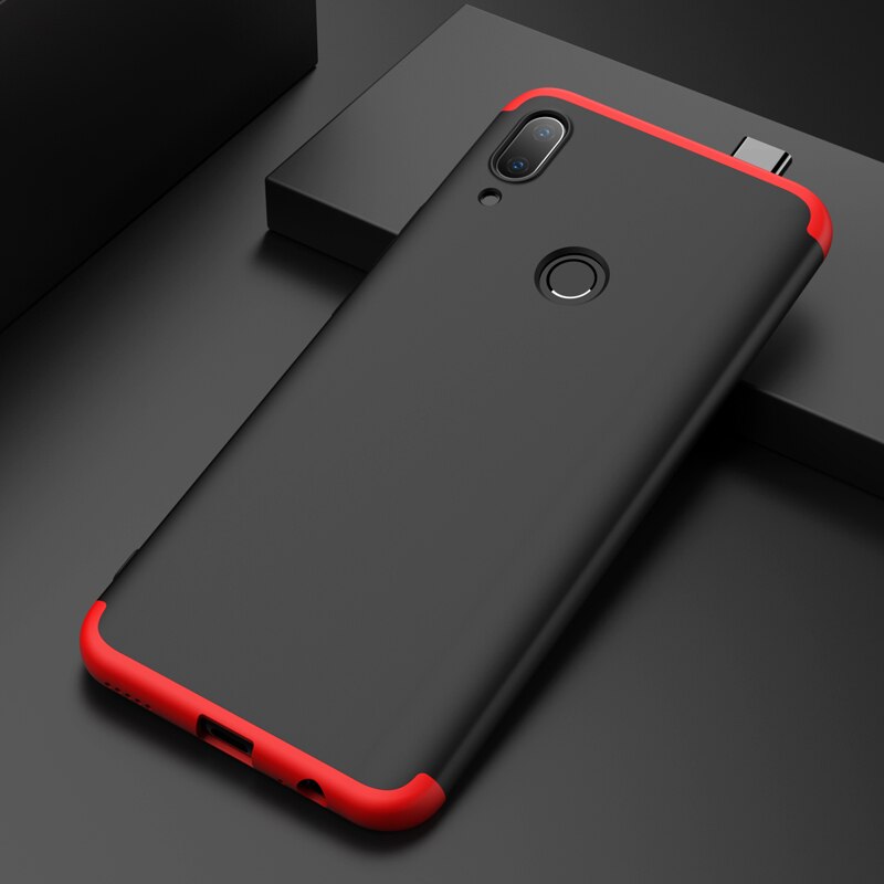 360 fuldt stødsikkert etui til huawei p smart z etui 3 in 1 hårdt pc cover cover til huawei p smart z smartz psmartz stk -lx1 capa