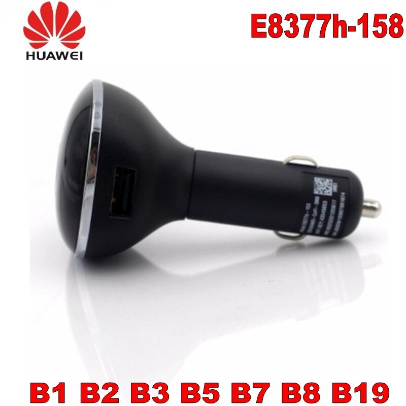 Huawei  e8377s-158 hilink carfi 150 mbps 4g lte router wifi hotspot til din bil! os bands  (b1 b2 b3 b5 b7 b8 b19 )