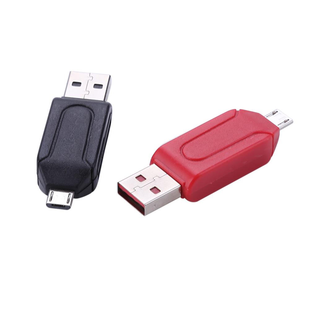 Lecteur de carte mémoire intelligent USB 2.0 SD TF OTG, adaptateur USB2.0, lecteur de carte SD pour ordinateur portable