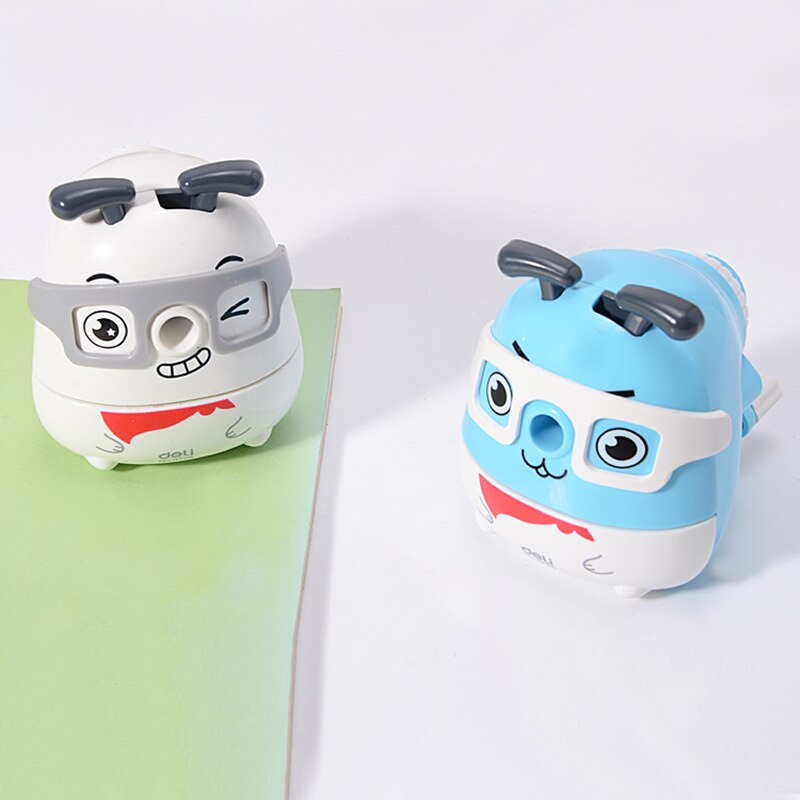 Novelty Cartoon Dog Pencil Sharpener Plastic Mechanical Pencil Sharpener for Kids School Stationery Supplies