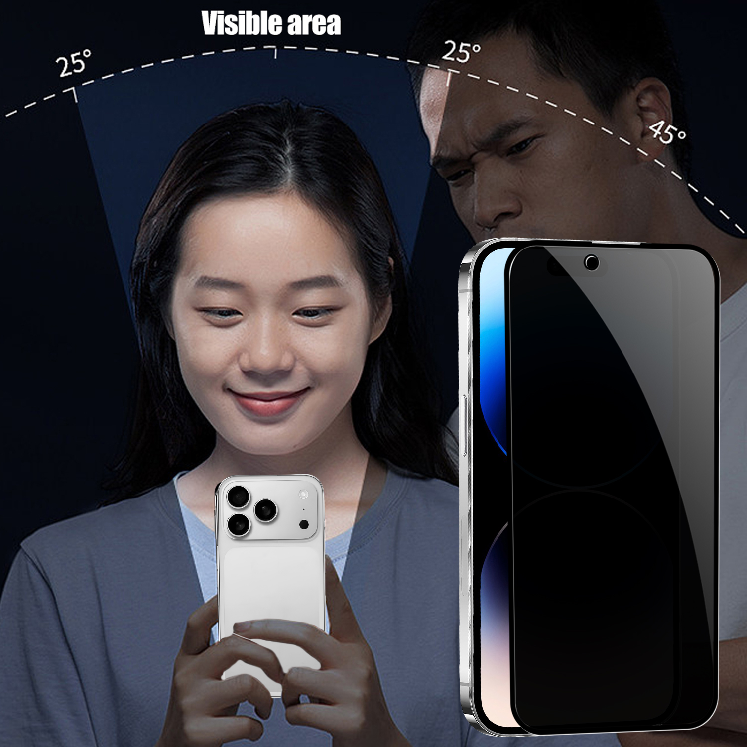 for iPhone 17 17Air 17Pro Max Privacy Screen Protector Anti-spy Tempered Glass Protective Glass For iPhone17 Air Pro Max 17pm