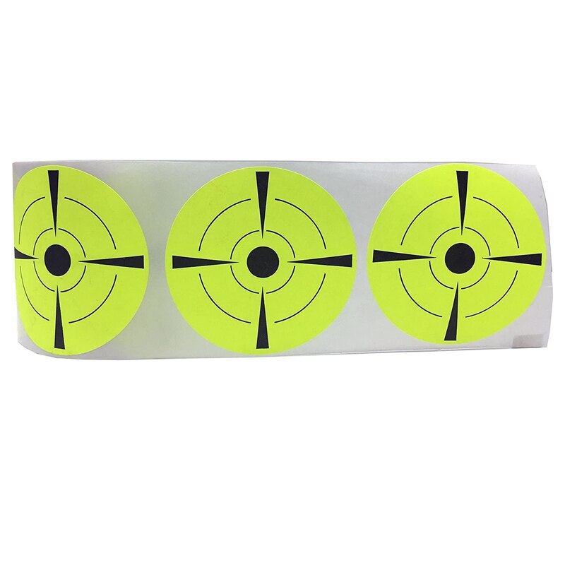 3 Inch Fluorescerende Doel Stickers 200 Zelfklevend Papier Schieten Doelen 3 Inch Ronde Doel Pasters