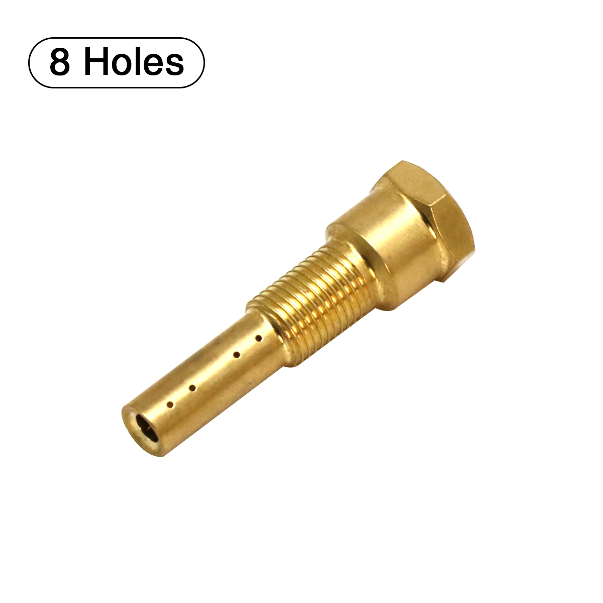 ALCON 1 PC Nozzle Pwk Sudco Carburetor Jet Nozzle Set 8 12 16 18 20 24 30 Holes Carb Atomiser: army green