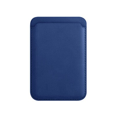 1Pc Dubbelzijdig Adhesive Portemonnee Anti-Diefstal Veiligheid Blokkeren Sleeve Bescherm Case Voor Mobiele Telefoon Cover Card Credit kaarten Houder: SH-Bag-6010-blue