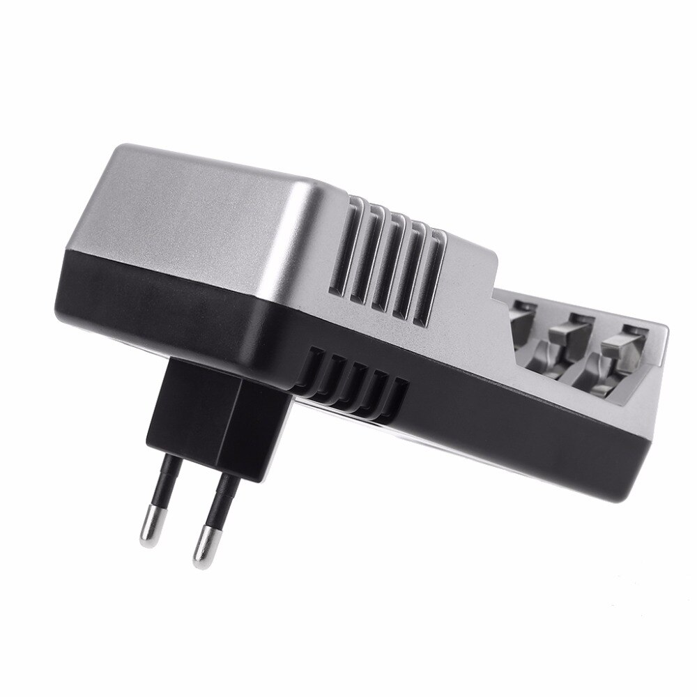 EU Plug AC Wall AA AAA 9V Ni-Mh Ni-Cd Rechargeable Battery Charger